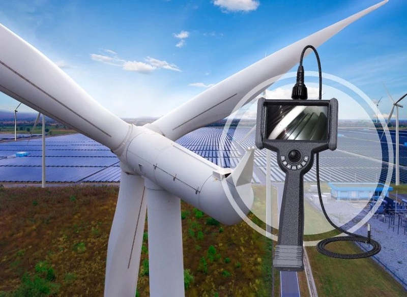 能源電力行業(yè)無(wú)損檢測(cè)丨深圳微視工業(yè)內(nèi)窺鏡保障風(fēng)力發(fā)電安全運(yùn)行